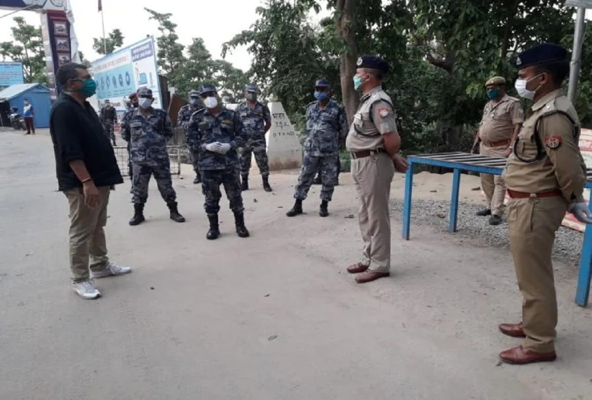 coronavirus IG SK Bhagat inspected Indo-Nepal border