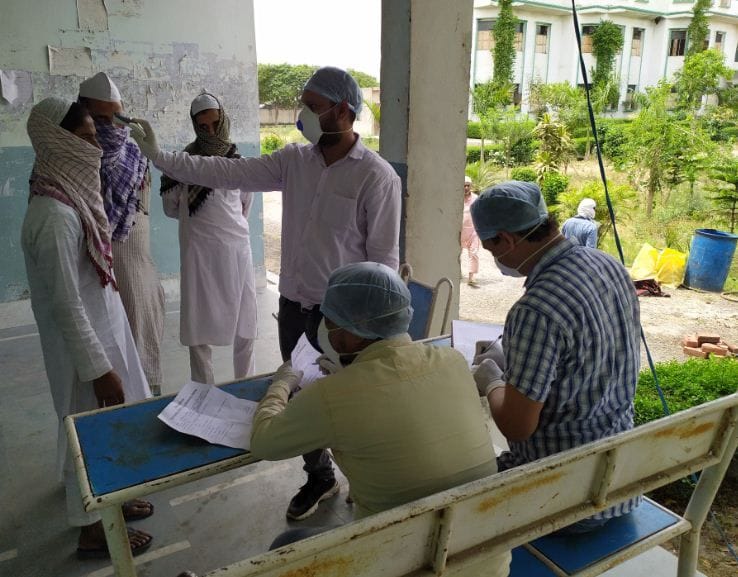 Hathras: Health test of 12 deposits before leaving, found healthy