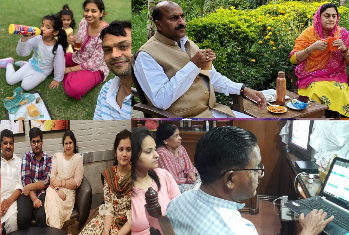 MLA are working on social distance due to lockdown in gorakhpur