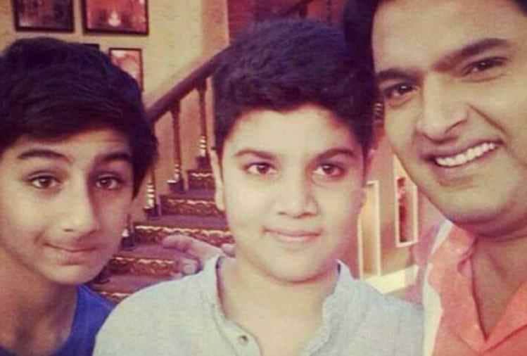 Kapil Sharma poses with Saif Ali Khan son Ibrahim ali khan here throwback photo