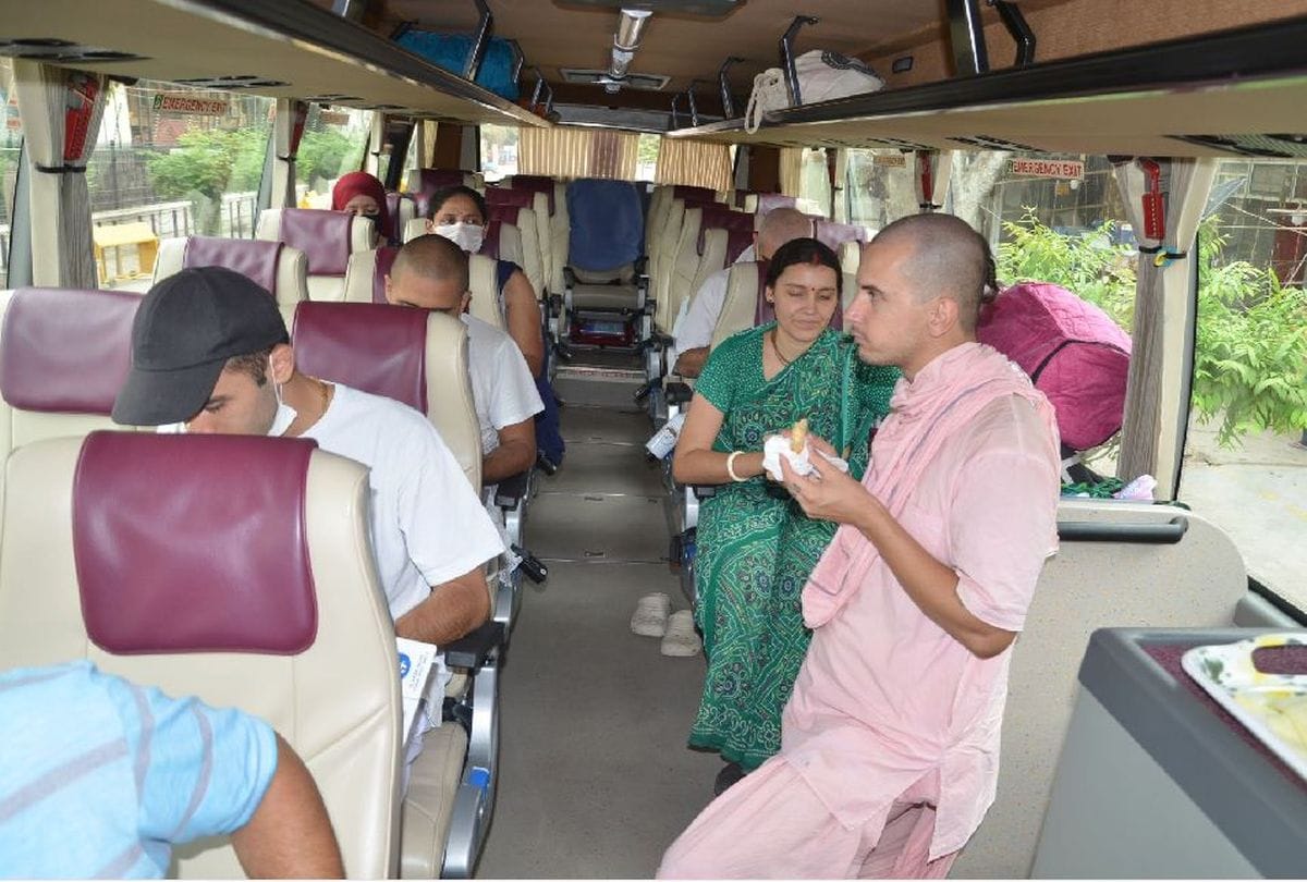 Brazilian Devotees Will Go To Country Leave India