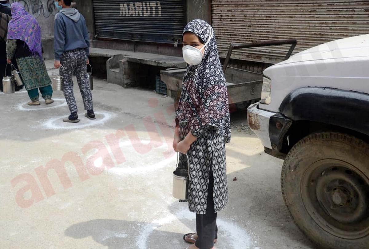 Coronavirus in Jammu Kashmir (J&K) news in Hindi, 10 people including two girls from Srinagar defeated Corona