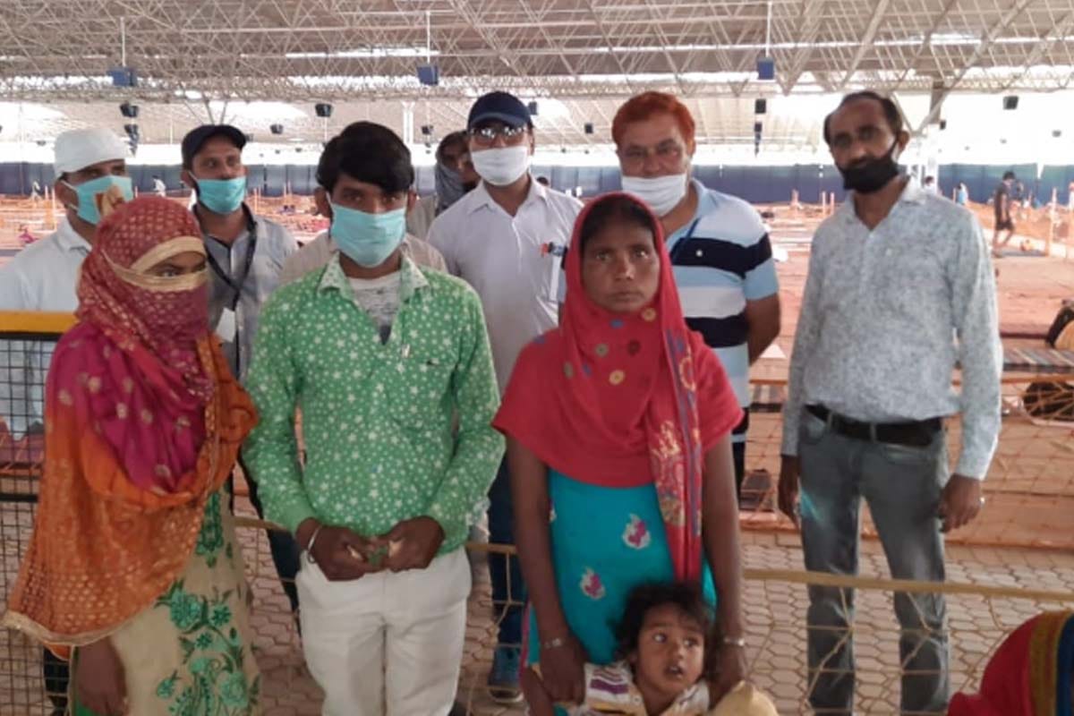 Coronavirus update news in Hindi: Haryana-Migrant laborers of many states including Jammu are being sent home from quarantine center from Saharanpur