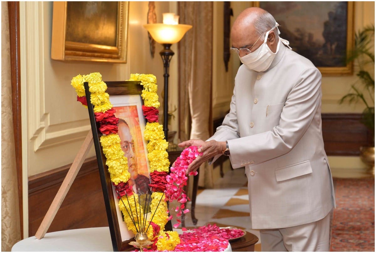 PM Narendra Modi pay tribute to Baba Saheb Ambedkar Jayanti President also pays homage