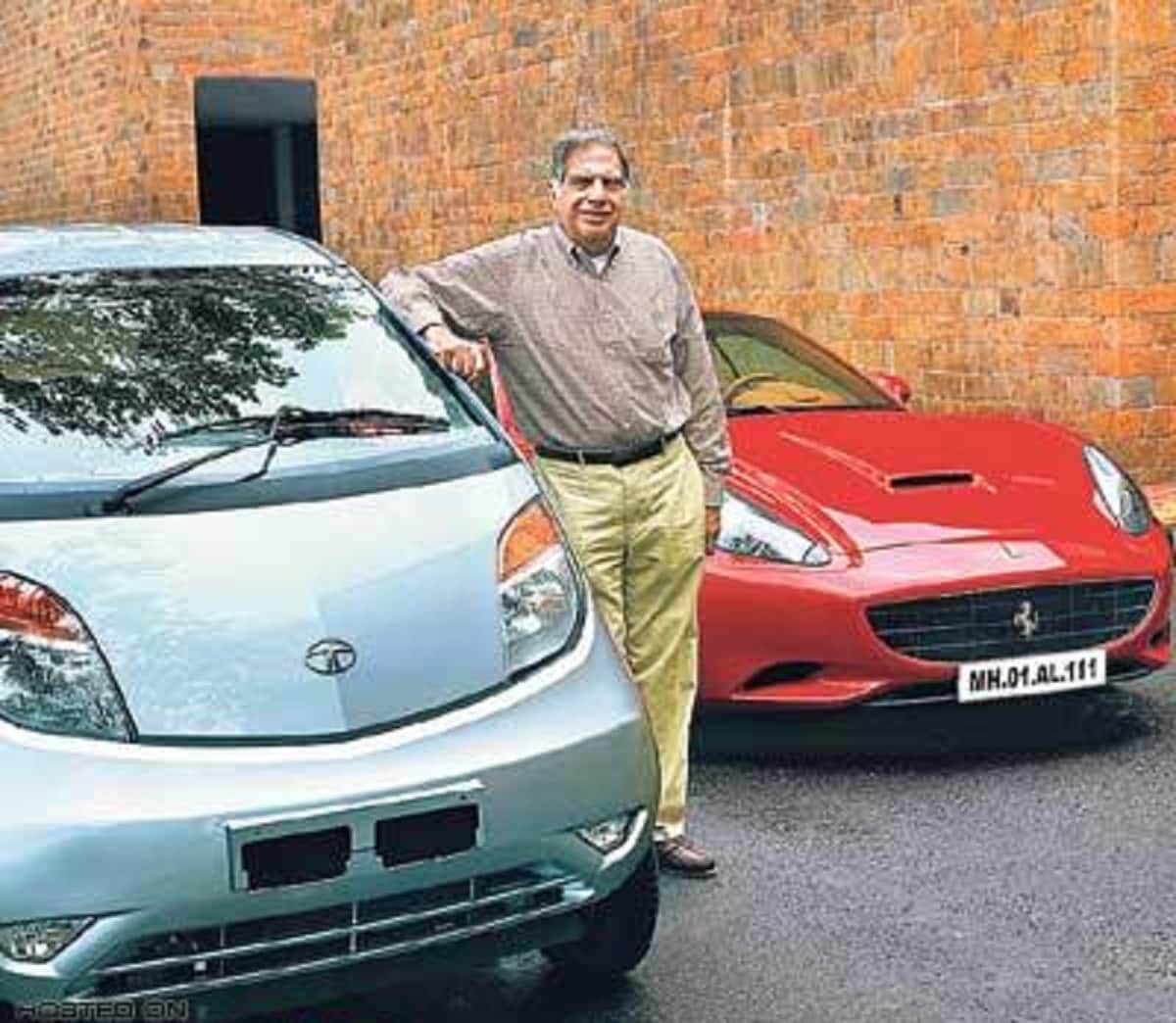 Ratan Tata and his car collection Ferrari to Mercedes Benz part of his garage