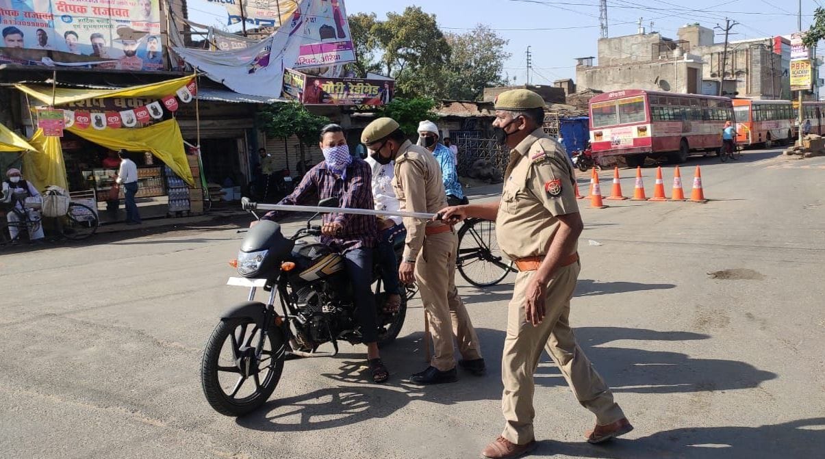 Police toughness increased as the number of patients increased