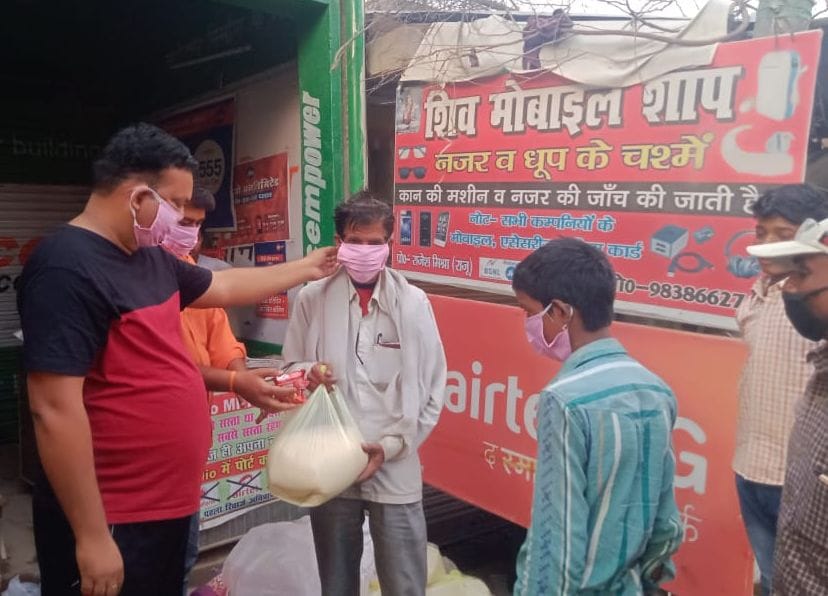 Demons encouraged newspapers distributing ration