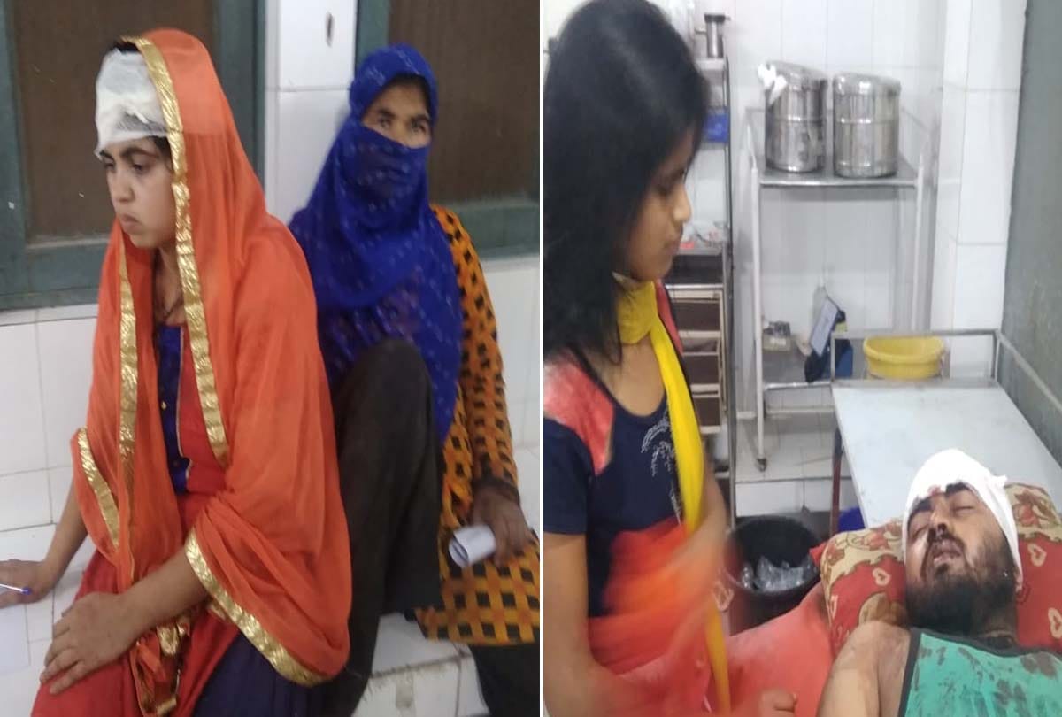 dispute in fatehpur, ten people injured