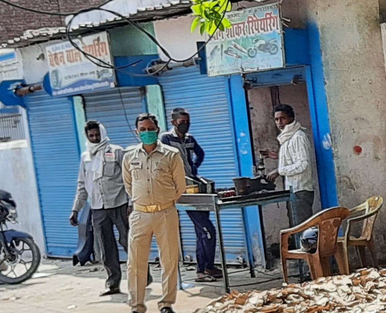Police department fails to comply with lock-down