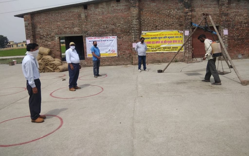 Wheat purchasing centers open in Tanakpur-Banbasa, procurement not started
