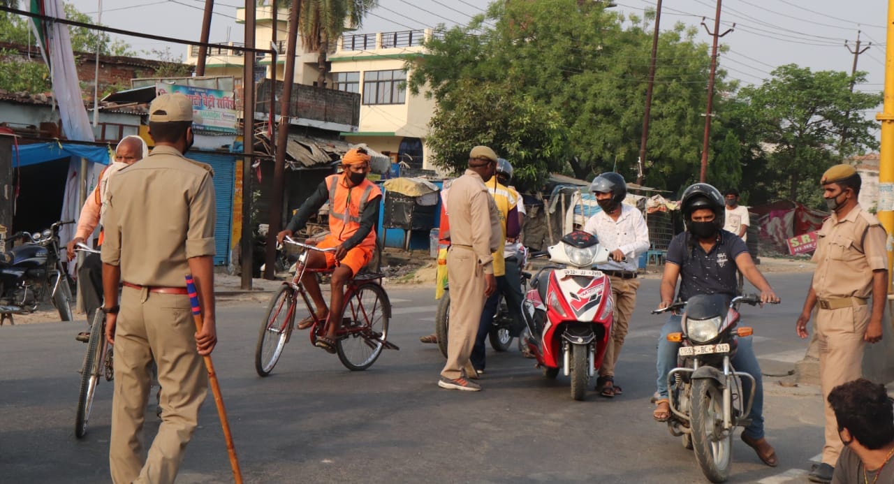 gorakhpur lockdown update see latest photos in gorakhpur curfew, 15 april latest update new  s