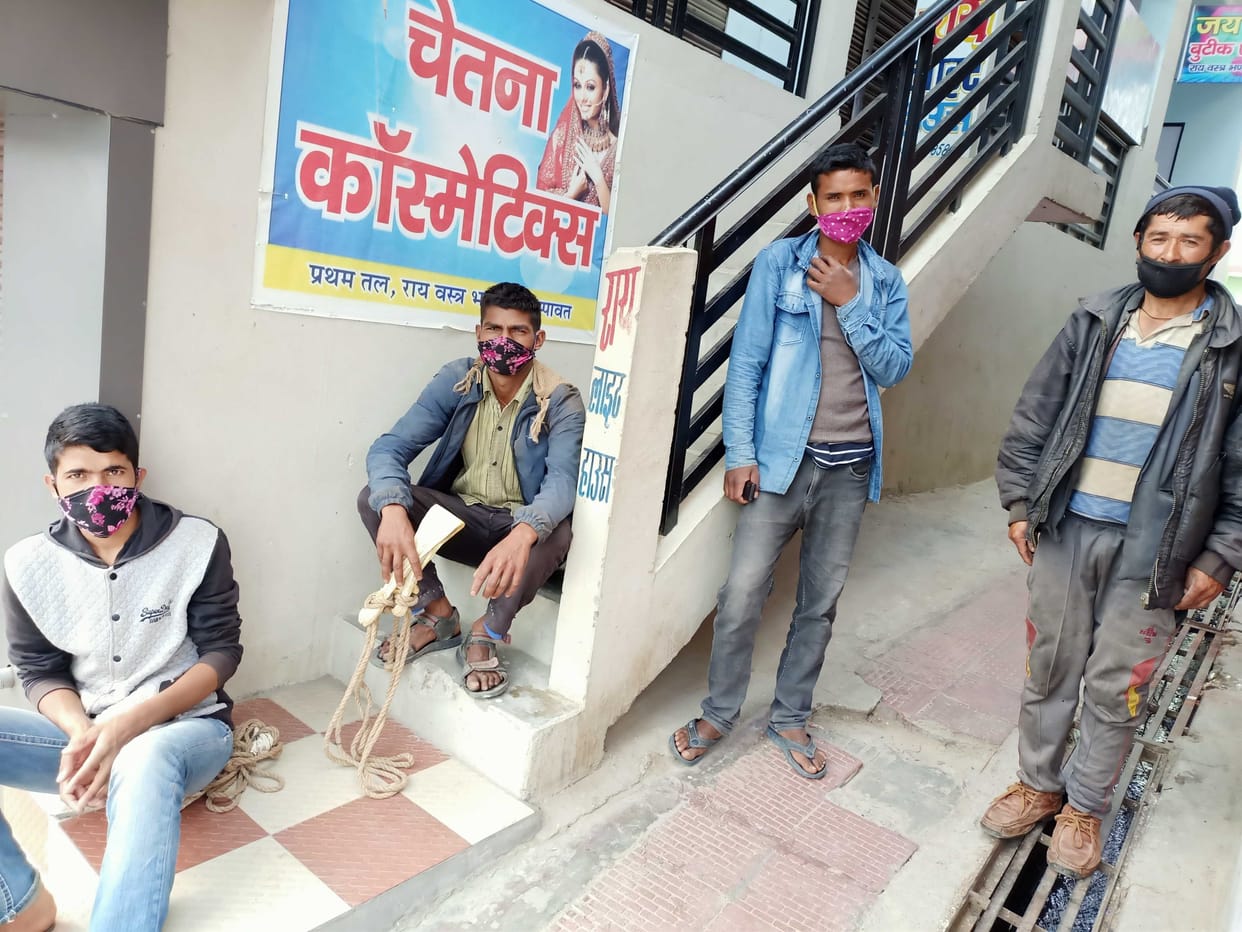 Laborers earned Rs 700 in 24 days