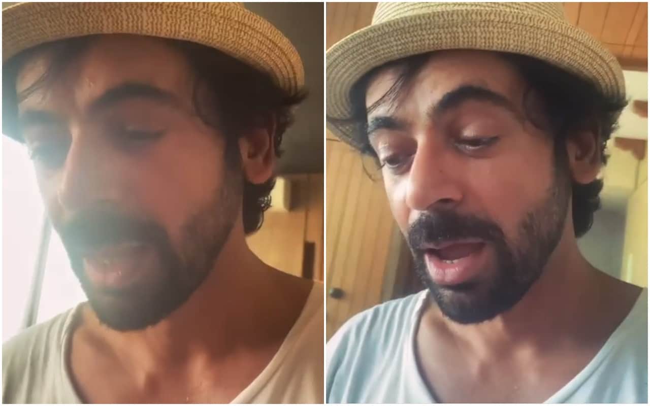 Sunil Grover Shares the funny Video of a Monkey Stoling DAHI from his Open Kitchen