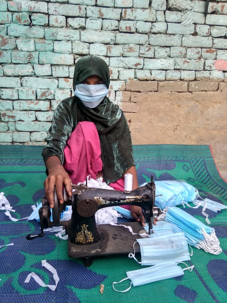 Mask making income earns livelihood for 70 families