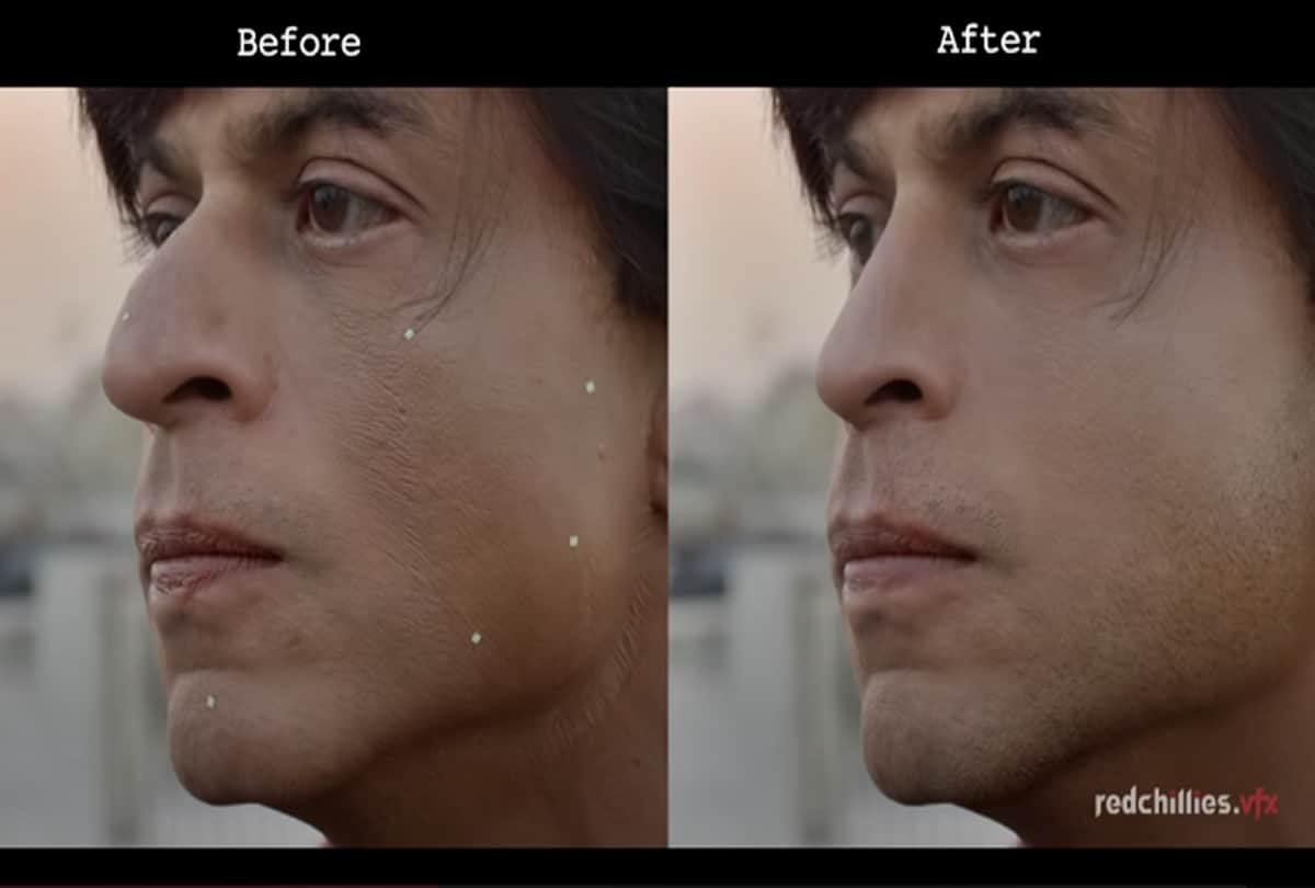 Shah Rukh Khan Starrer Movie Fan VFX Breakdown