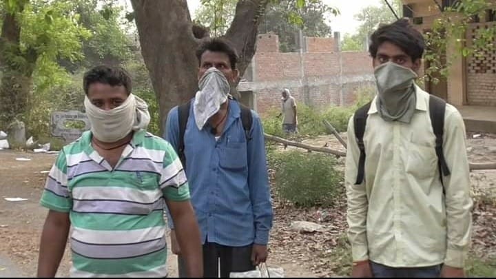 Police crosses border for helpless laborers