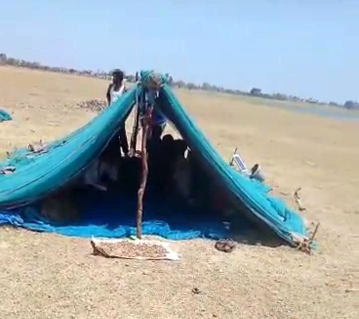Bread crisis in front of trapped laborers of Bihar