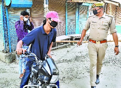 When the grocery items are found in the streets, why should the market go