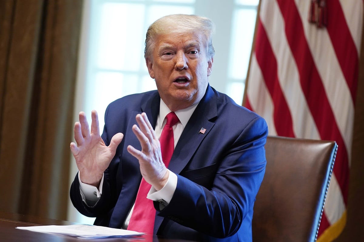 Donald Trump says that US must learn to live with covid19 virus like flu