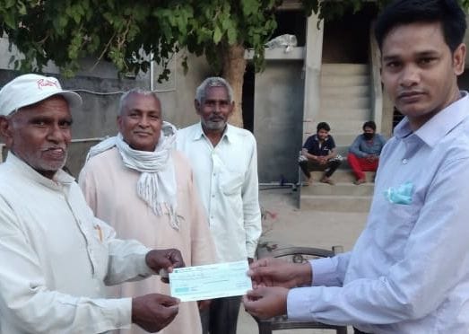 Gayatri family sent Rs 5100 for CM relief fund