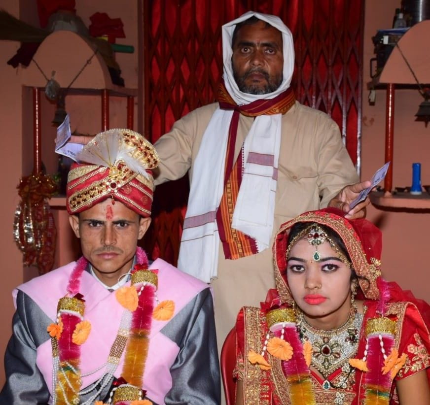 Hathras: Married without a band, all rituals performed within a few hours