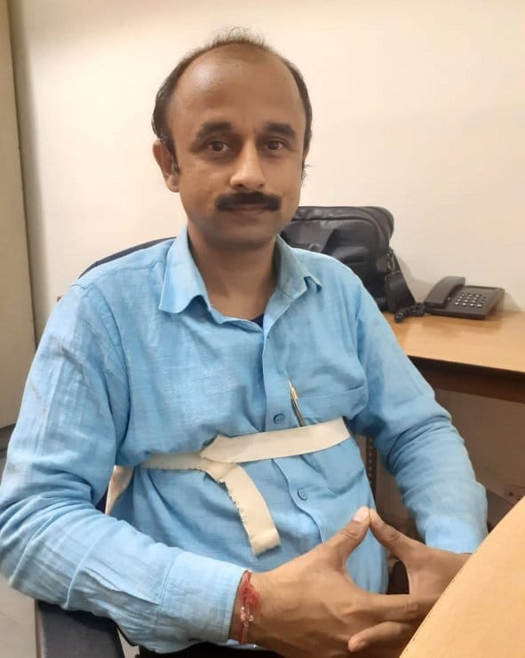 Difficult to sit, still Bhaskar Pandey in NIC