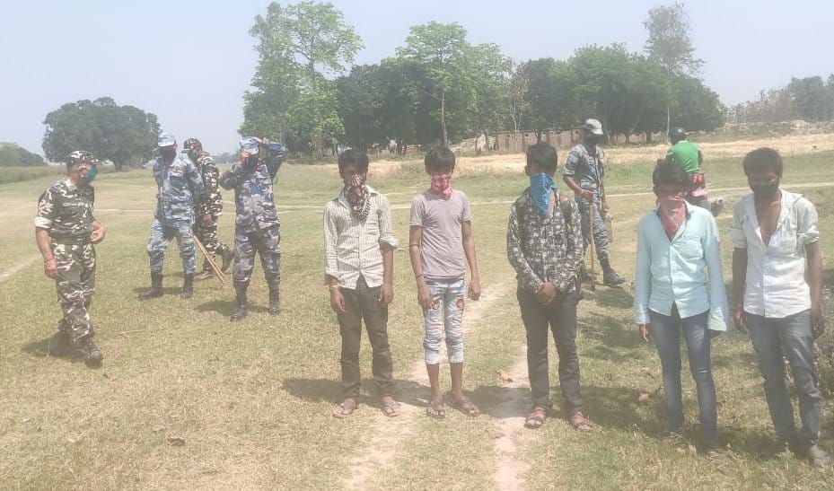 Five Nepali Under Arrest
