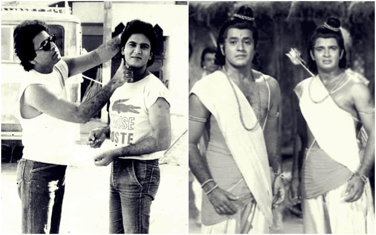 Unseen images of Ramanad Sagar Ramayana stars Arun Govil Dipika Chikhlia Sunil Lahri