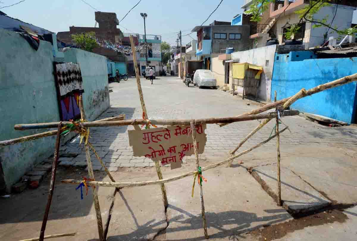 Prayagraj: Strictness for lockdown, penalty if removed without mask