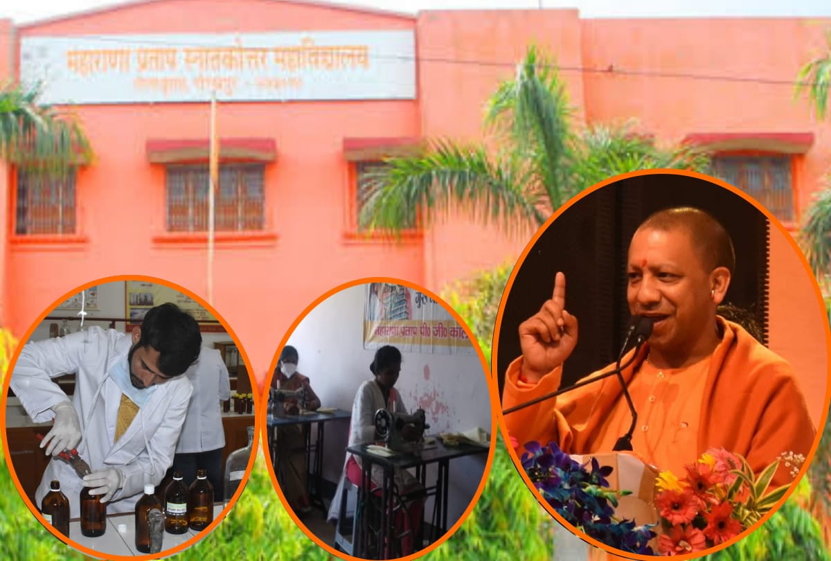 Corona warriors doing hard work CM Yogi Adityanath college  during lockdown in gorakhpur