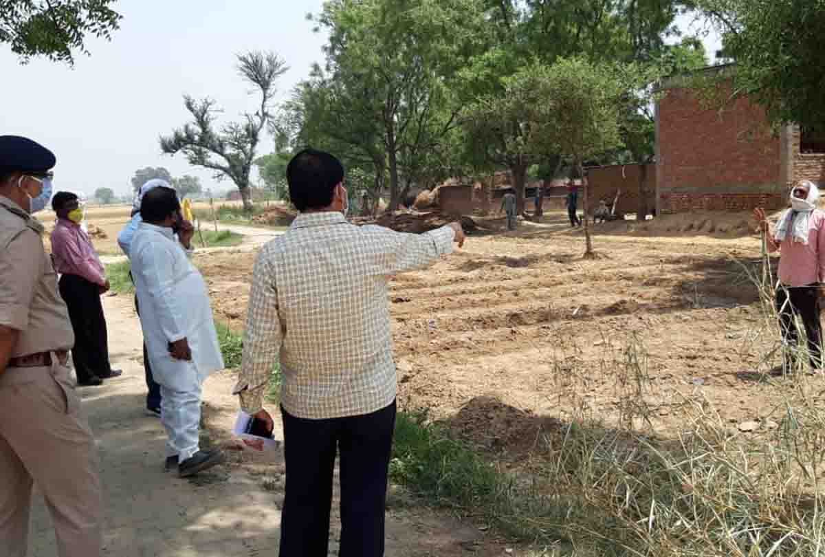 UP: Four corona positive in a family, ban on people from 34 villages leaving home