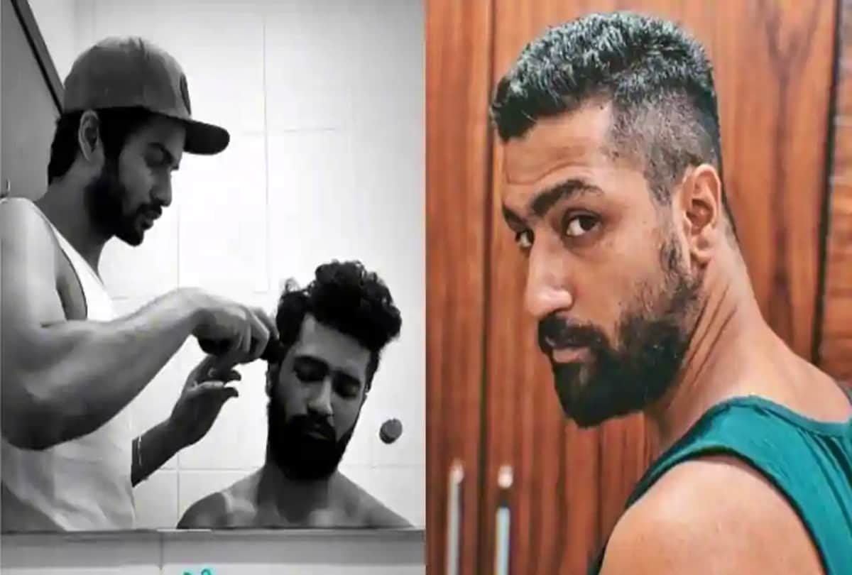 Vicky Kaushal shared his new look after getting haircut from younger brother actor Sunny Kaushal