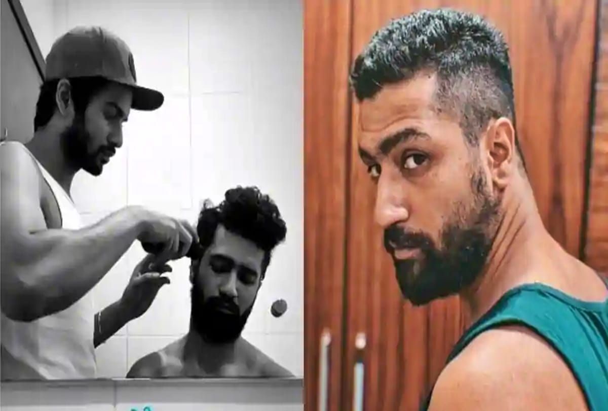 Vicky Kaushal shared his new look after getting haircut from younger brother actor Sunny Kaushal