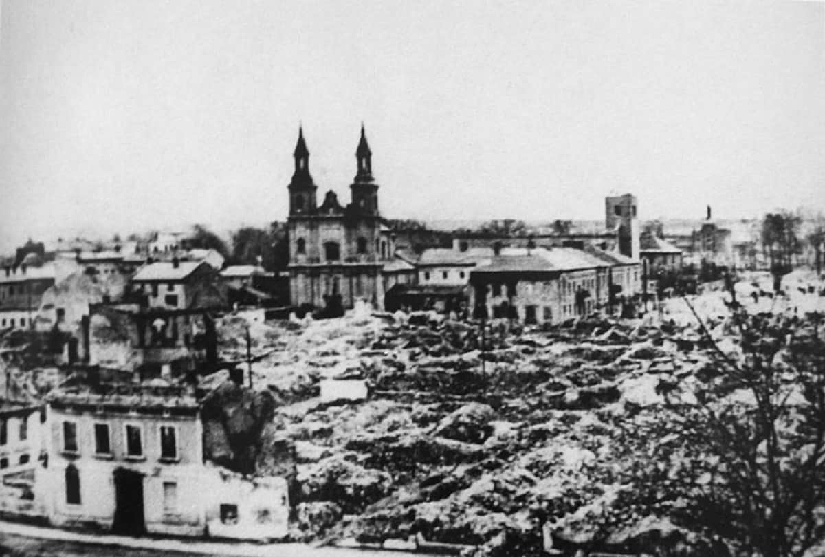 Wielun city of Poland from which Second World War started