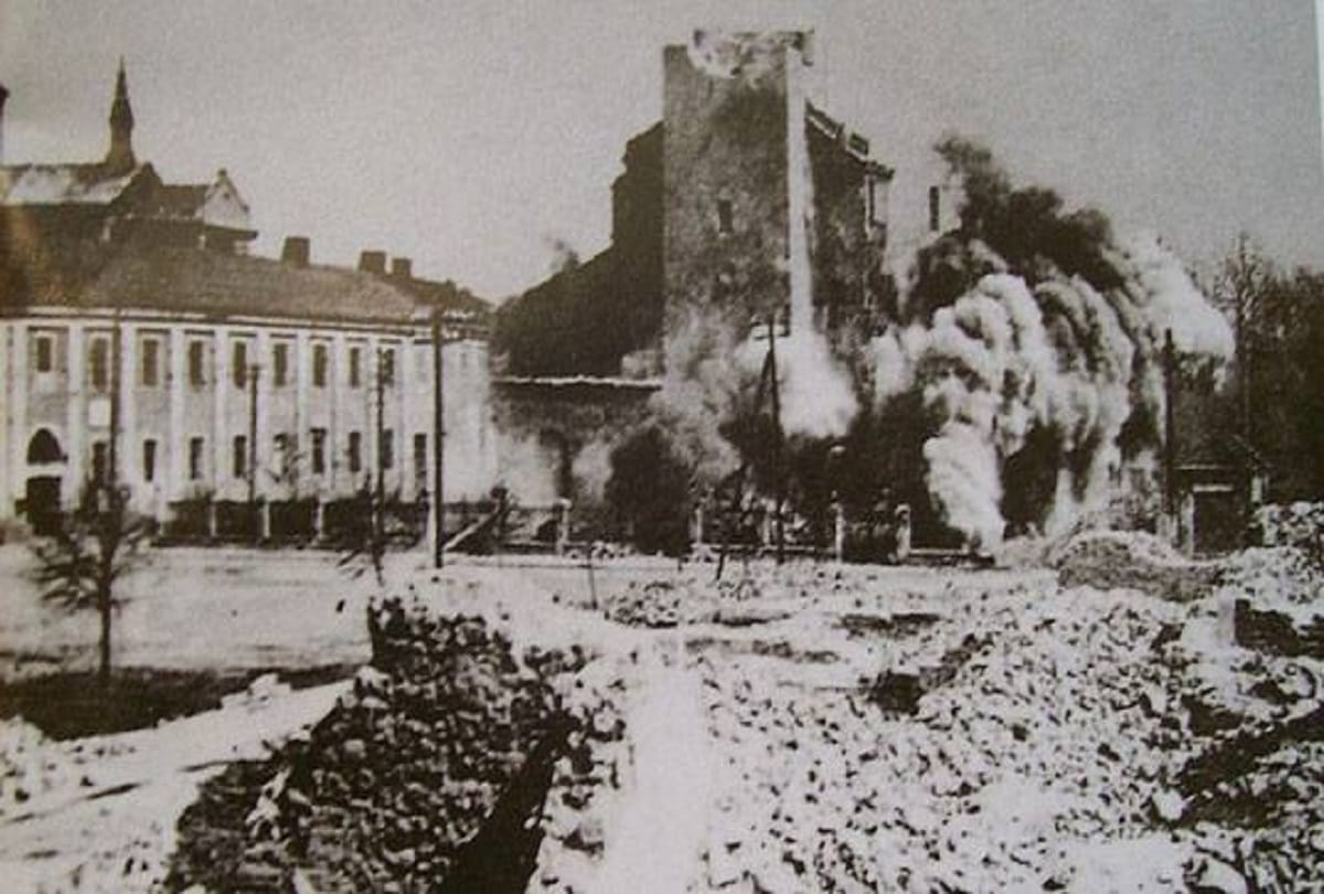 Wielun city of Poland from which Second World War started