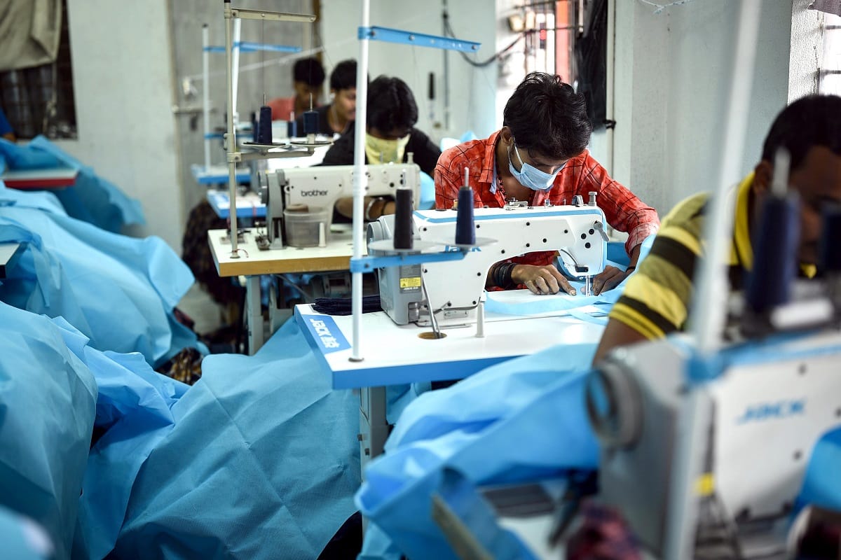 railway workshop is working 24 hours a day and 50000 ppe kits will make this month