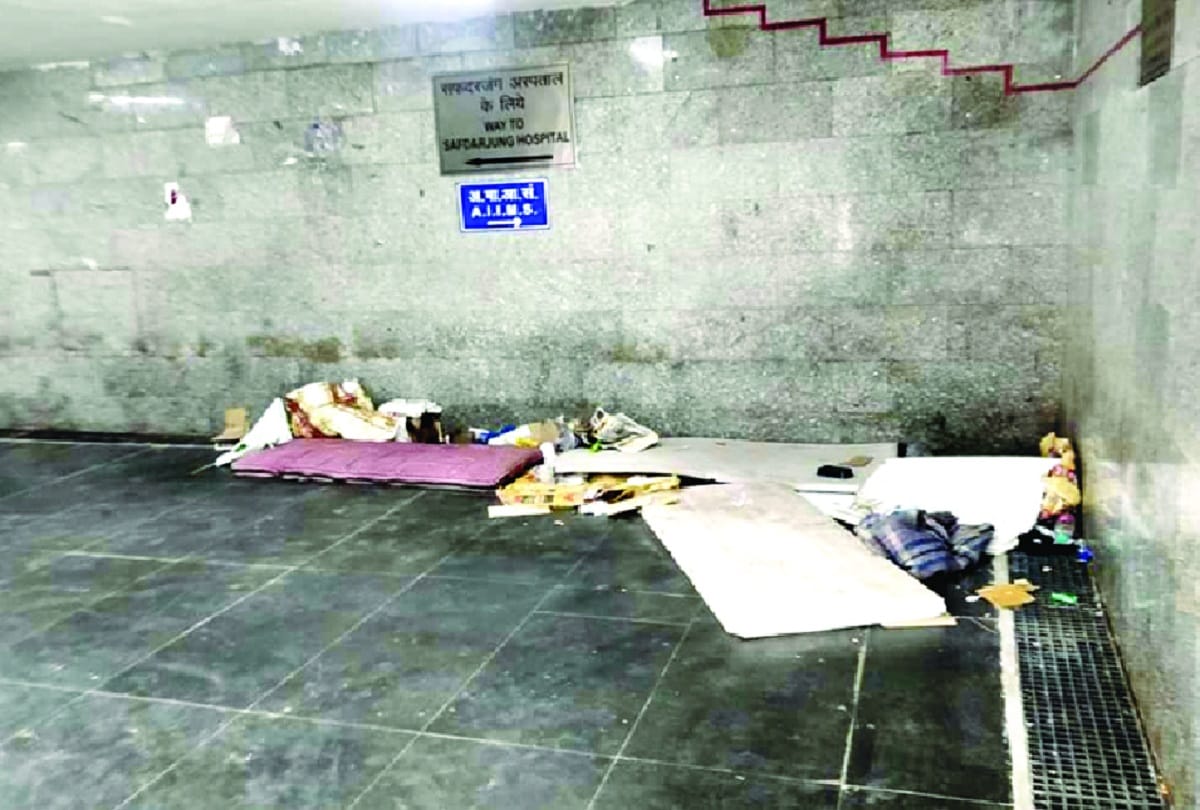 amar ujala impact People living in underpass got roof in delhi