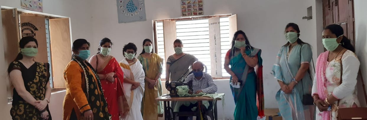 Make a house-to-house mask program will make women prosper