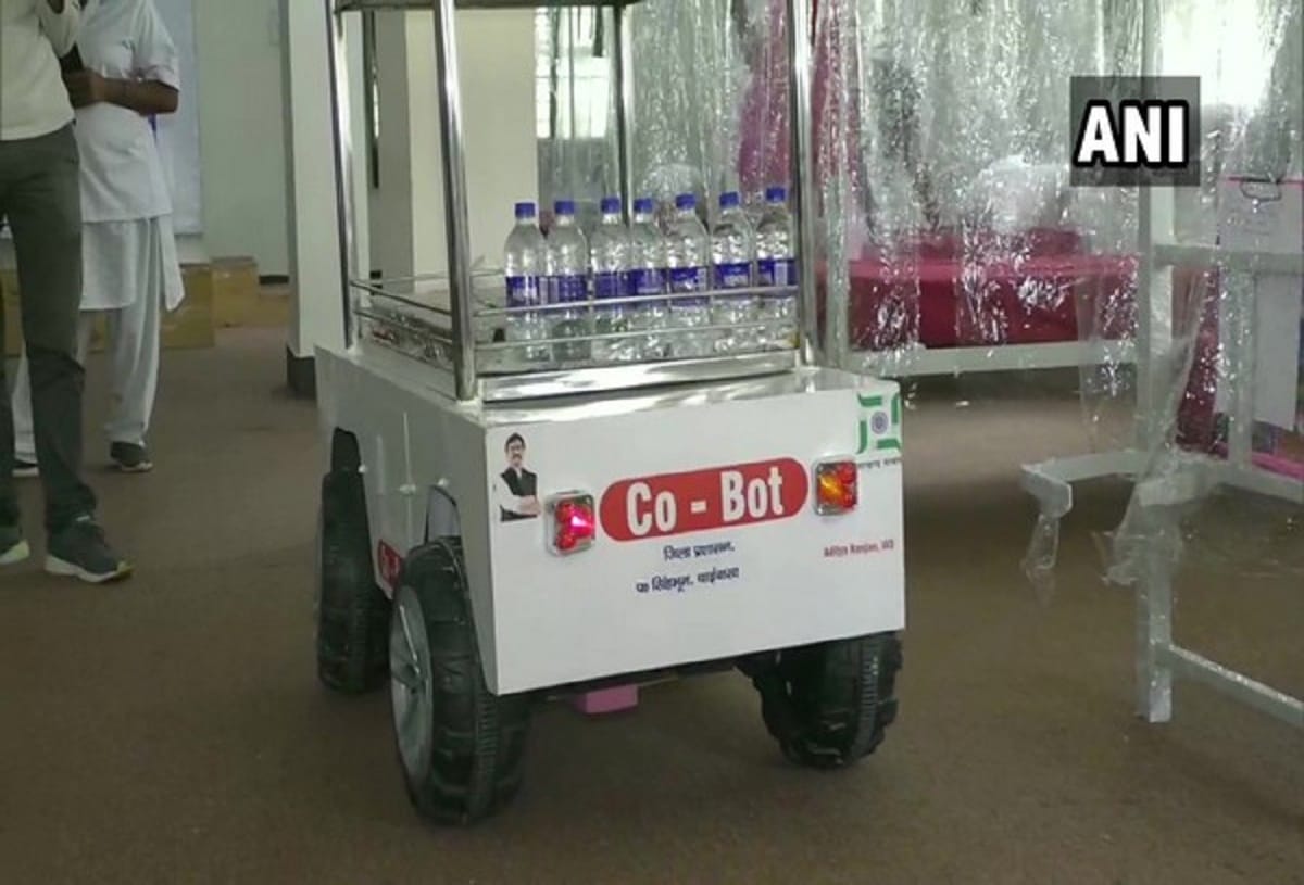 IAS officer builds robot to assist suspected COVID-19 patients