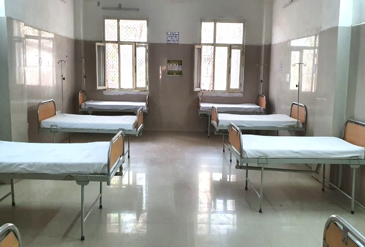 100-bed isolation center ready for corona patient in sn medical collage Agra