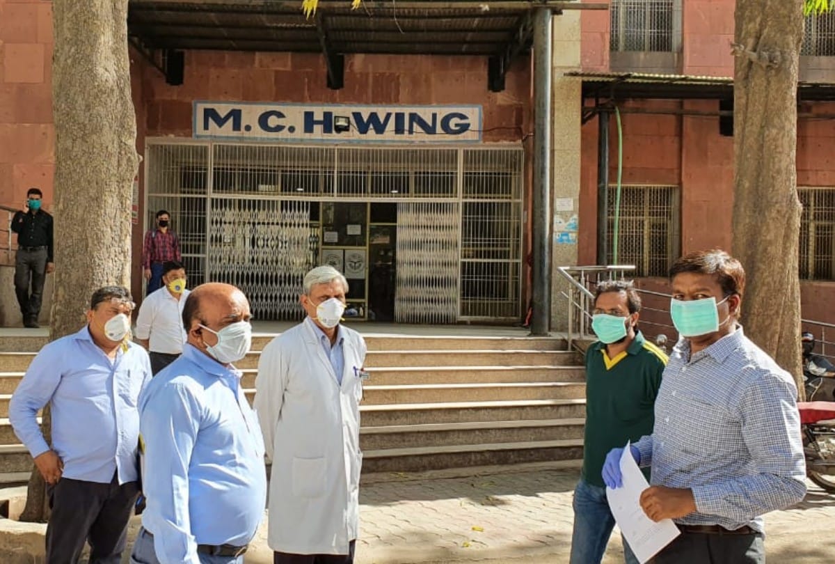 100-bed isolation center ready for corona patient in sn medical collage Agra