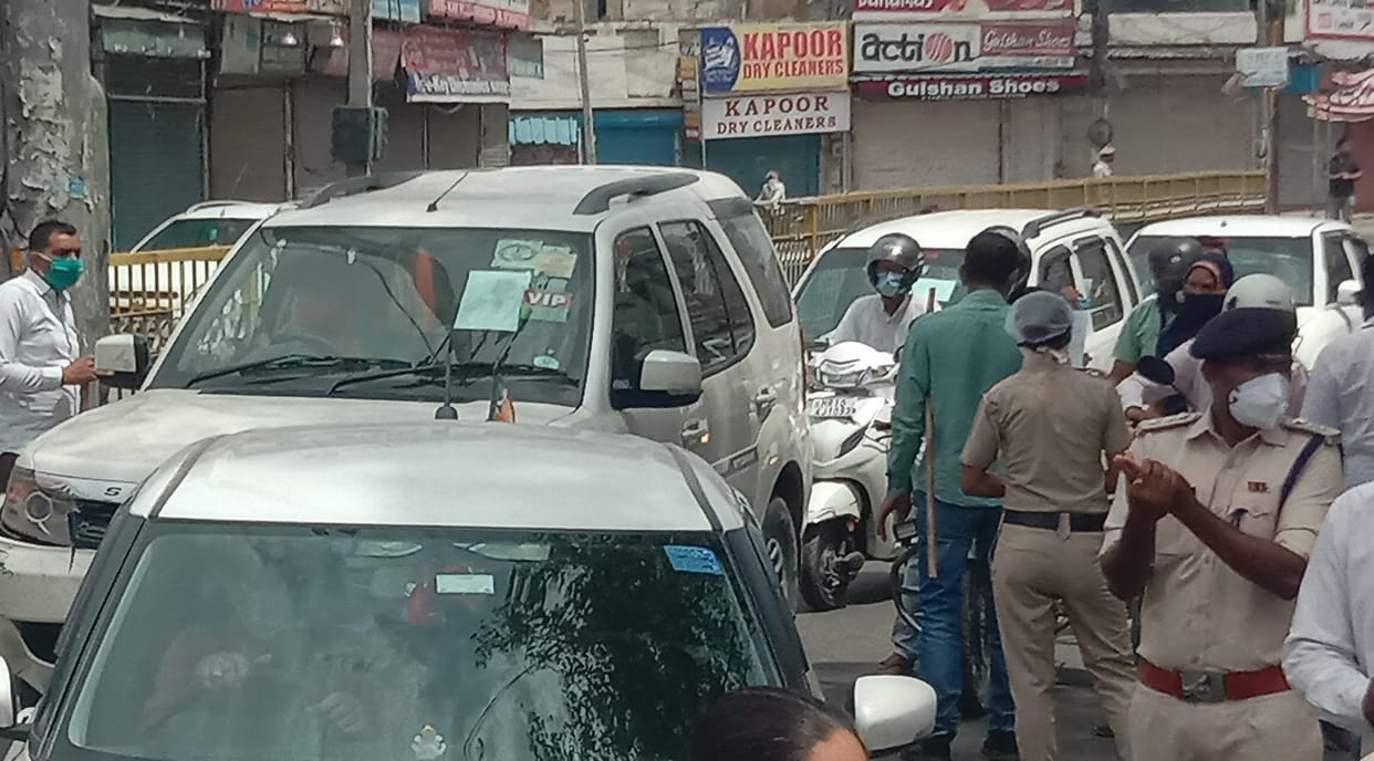 corona warriers, police force help in relief fund, selary, sonipat