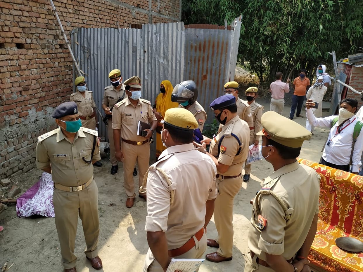 son killed mother for property in maharajganj