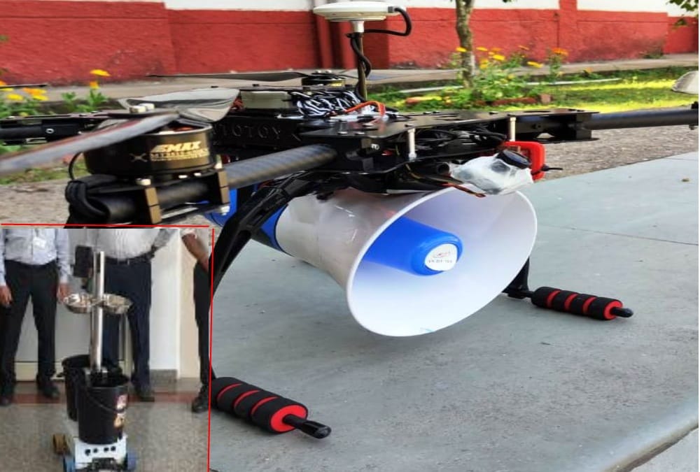 Coronavirus in uttarakhand: Graphic era university Former Student made Robot For Doctors Help
