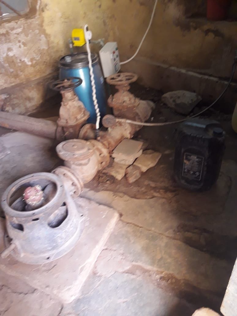 Hand pumps are not working, villagers wandering for water