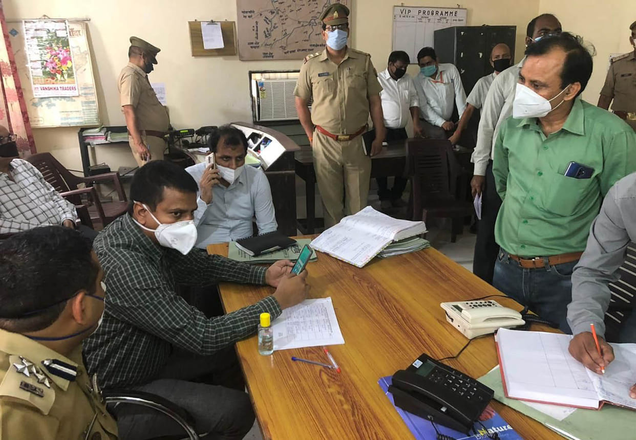 Inspection of commissioner and DIG