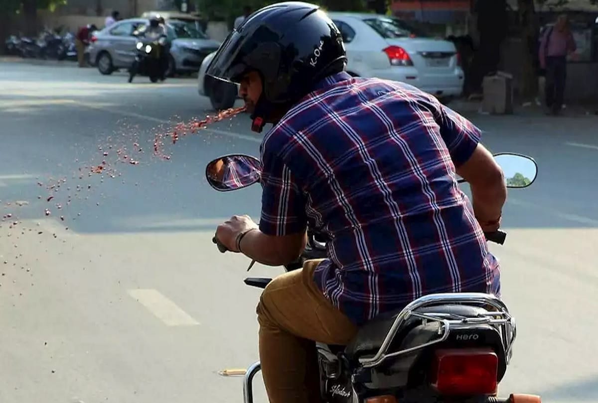 fine of 10 thousand rupees on spitting in public places in Delhi