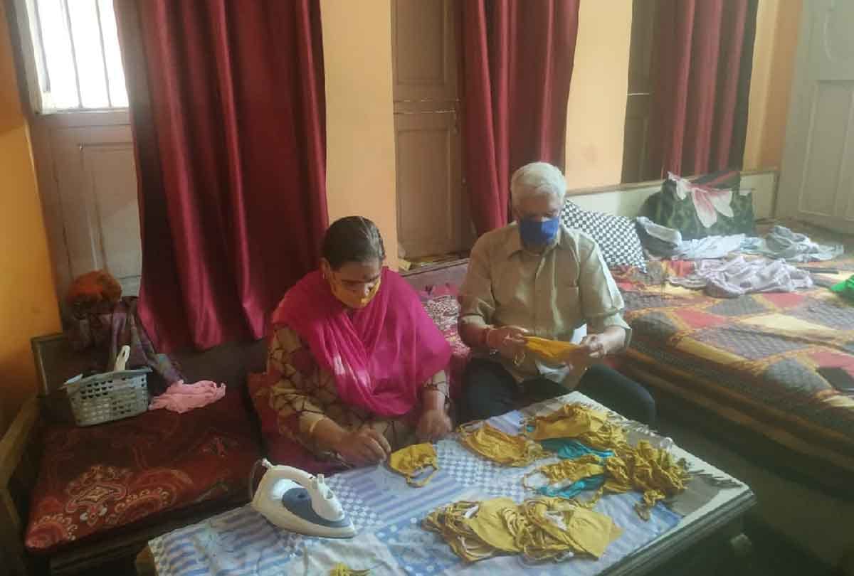 Coronavirus in Jammu Kashmir (J&K) news in Hindi, Salute to spirit of 74 year-old Yograj in fight against Corona