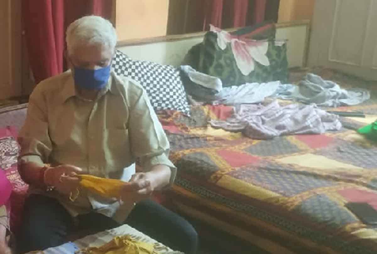 Coronavirus in Jammu Kashmir (J&K) news in Hindi, Salute to spirit of 74 year-old Yograj in fight against Corona