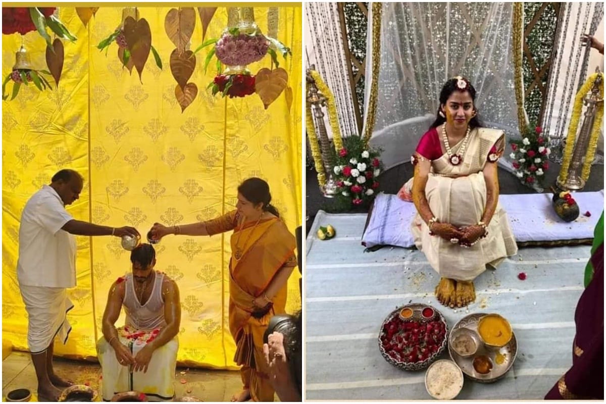 Coronavirus Lockdown Raveena Tandon made a sarcastic remark    former Karnataka chief minister HD Kumaraswamy son ikhil   Kumaraswamy wedding